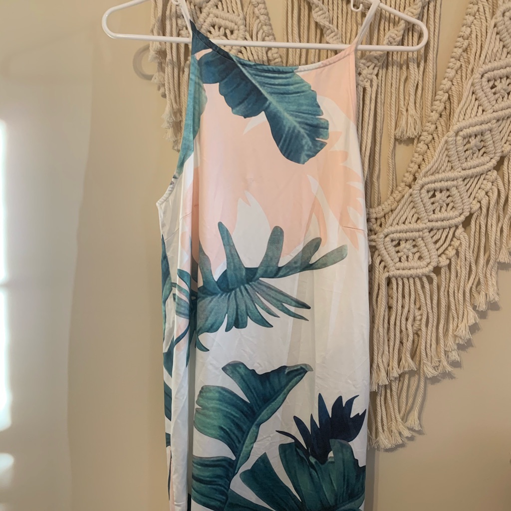 Tropical Neoprene Dress